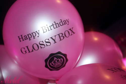 Glossybox Pink Birthday Balloons